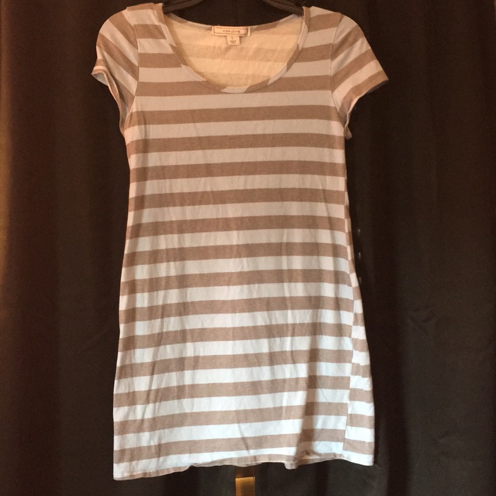 Striped t-shirt dress
